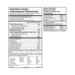 Tabla nutricional Smart Gainer 3 Lb - Proscience fittpro