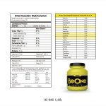 Be One (Vainilla) - Tarro 1.6 Lb - GMN - Image 2